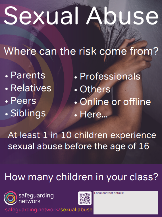 Sexual abuse poster image