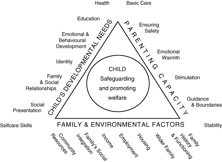 The Assessment Framework developed by the Department of Health 2000