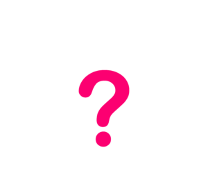 Question mark in a triangle